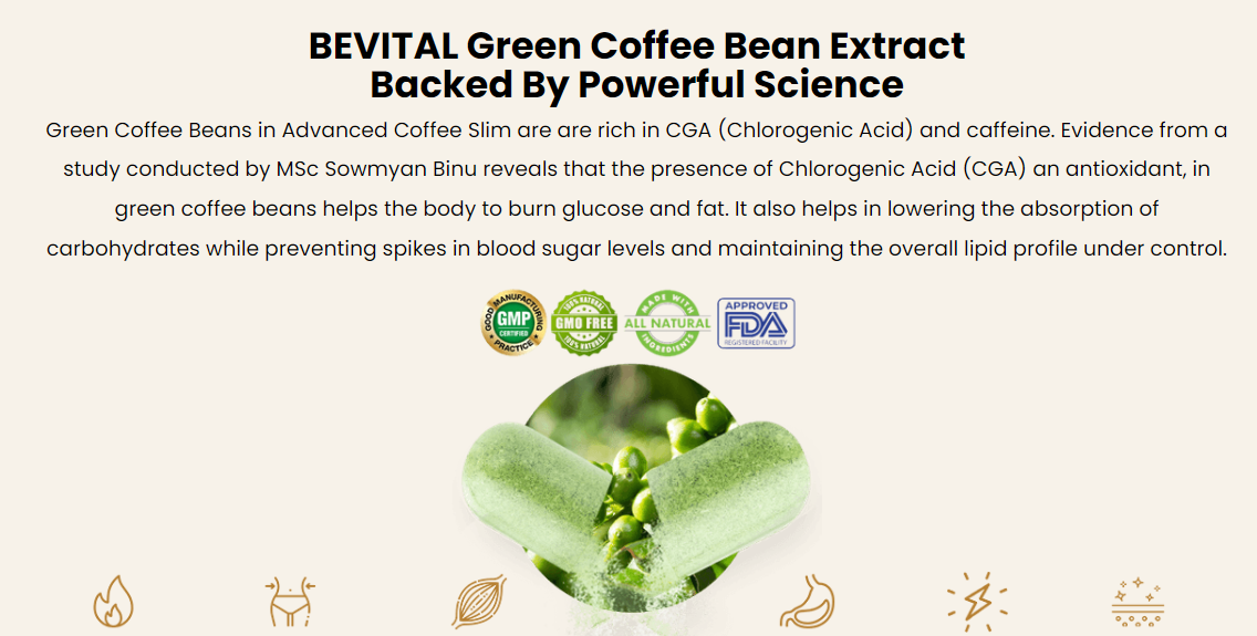 BeVital Advanced Coffee Slim Official Website