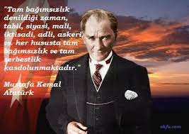 Atatürk'ün Tam Bağımsızlık (Milli Bağımsızlık) İlkesi - Turkish Forum