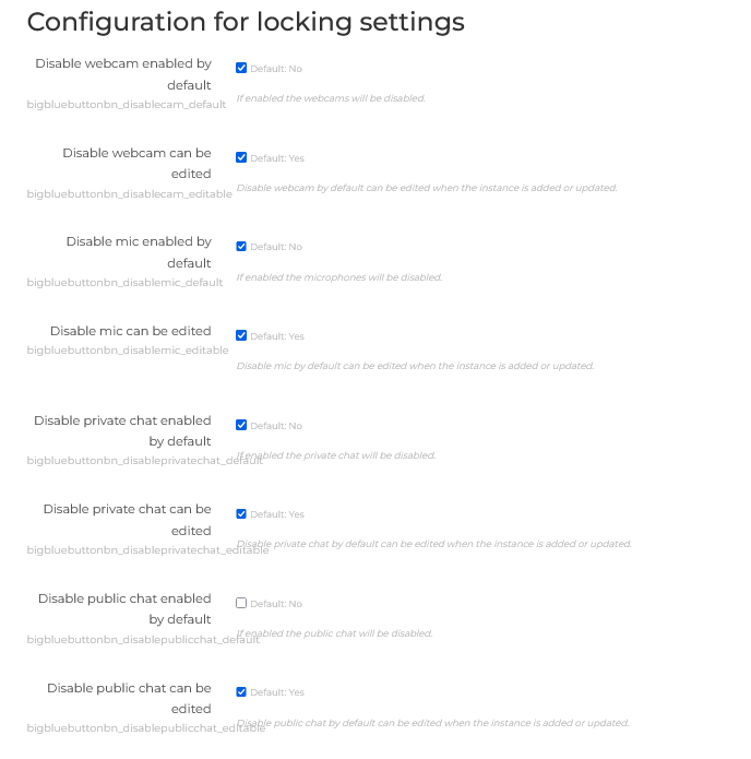 1Plugins Activity modules BigBlueButton Configuration for locking settings.png