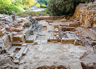 Byzantine church built over temple to Pan found in Israel. 'Like pilgrims left graffiti'