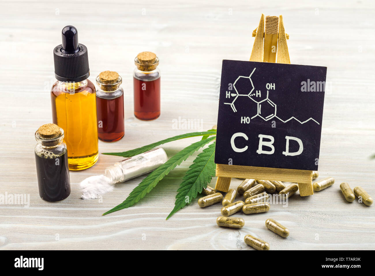 full-spectrum-cannabidiol-cbd-oils-capsules-and-crystals-isolate-with-small-blackboard-with-cbd-word-and-chemical-structure-on-wooden-backdrop-T7AR3K.jpg