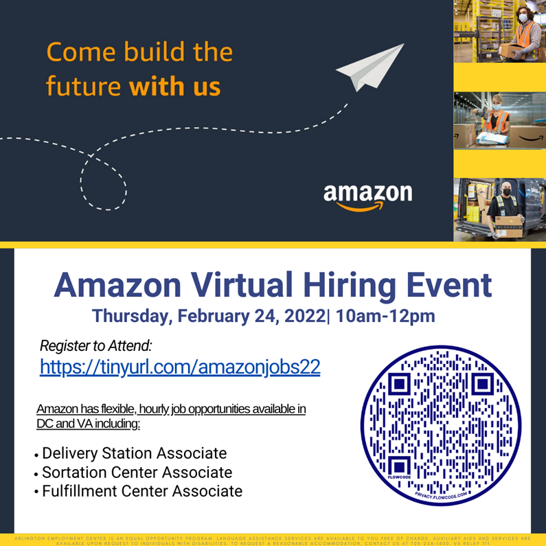 Amazon Virtual Hiring Event 2/24