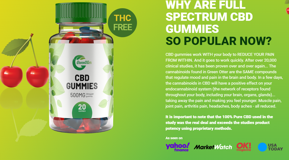 Green Otter CBD Gummies For Pain.png