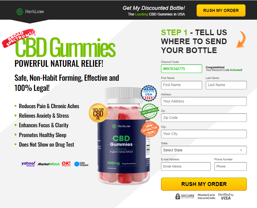 Herbluxe cbd Gummies:[unbelievable Benefits] New 2023! Instant Pain Relief!  Know Reviews! Buy Now! - Fitness and Health - Forum Weddingwire.in