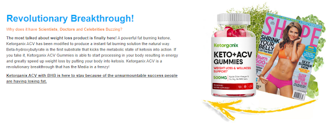Ketorganix Keto + ACV Gummies Official