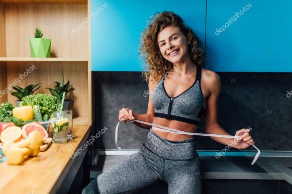Beautiful woman with healthy.png