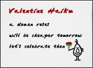 Valentine Haiku - a funny Valentine poem Holiday Card | Zazzle.com |  Valentines poems, Funny valentines poems, Valentines day quotes for him