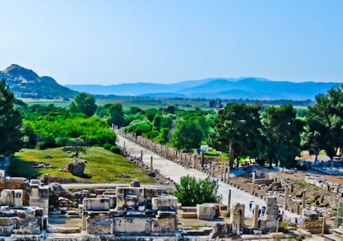 Ephesus Turkey - Arcadian Street