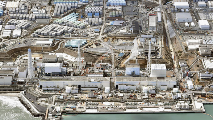General aerial view of Tokyo Electric Power Co.
            (TEPCO)'s tsunami-crippled Fukushima Daiichi nuclear power
            plant in Fukushima prefecture (Reuters/Kyodo)