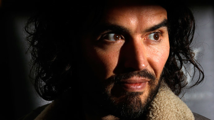 Comedian Russell Brand.(Reuters / Suzanne
                Plunkett)