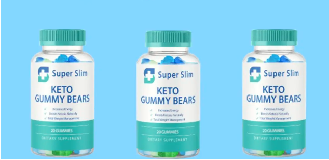 Super Slim Keto Gummy Bears Bottle.png