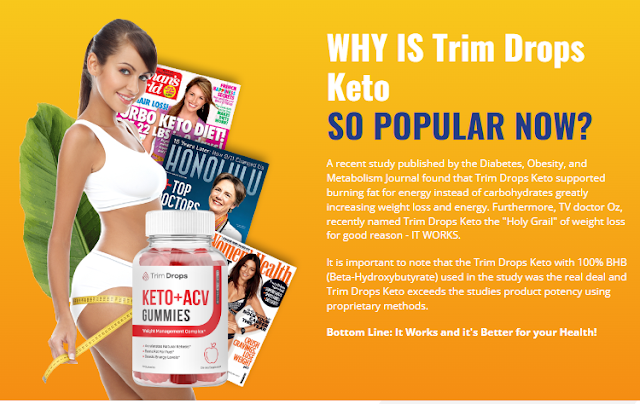 Trim drops keto gummies Official Website