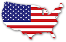 U.S. Flag Map Image